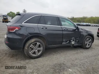 2021 Mercedes-Benz GLC with VIN W1N0G8EB3MF961269, listed as a Copart auction lot 50421033 with 32,679 mi miles and Salvage Title. Bid and sale history available at carsss.com. Image 3.