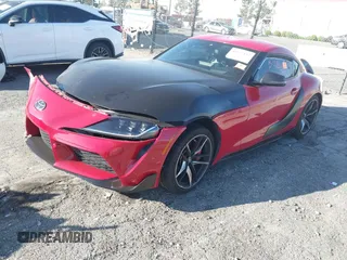 2022 Toyota GR Supra 3.0 with VIN WZ1DB0C01NW053500, listed as a IAAI auction lot 41657112 with 1 mi miles. Bid and sale history available at carsss.com. Image 17.