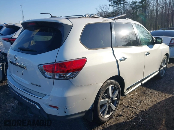2014 Nissan Pathfinder SL с VIN 5N1AR2MN4EC683916, выставлен на аукционе IAAI как лот 41773458 с пробегом 178 093 миль миль и . История ставок и продаж доступна на DreamBid. Изображение 4.