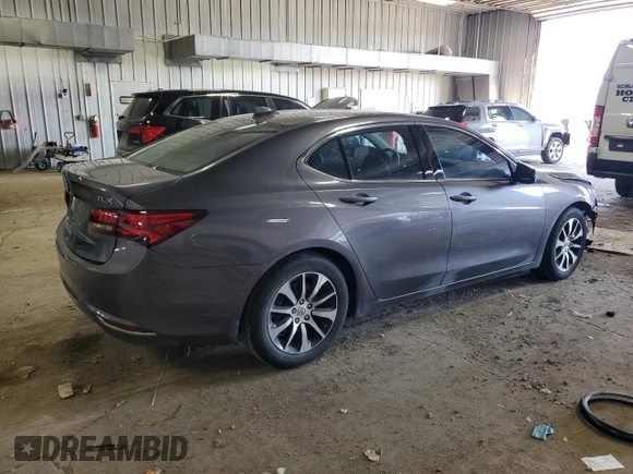 2017 Acura TLX Technology with VIN 19UUB1F56HA003416, listed as a Copart auction lot 54445025 with 75,002 mi miles and Clean title. Bid and sale history available at DreamBid. Image 3.