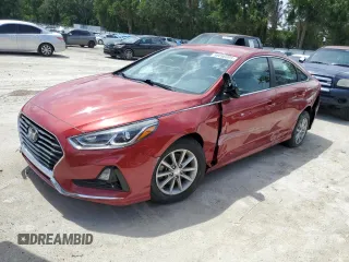 2019 Hyundai Sonata SE z VIN 5NPE24AF6KH748817, wystawiony jako Copart lot #58696005 z przebiegiem 52 314 mil mil oraz Szkoda całkowita • Salvage title. Historia ofert i sprzedaży dostępna na DreamBid. Obrazek 1.
