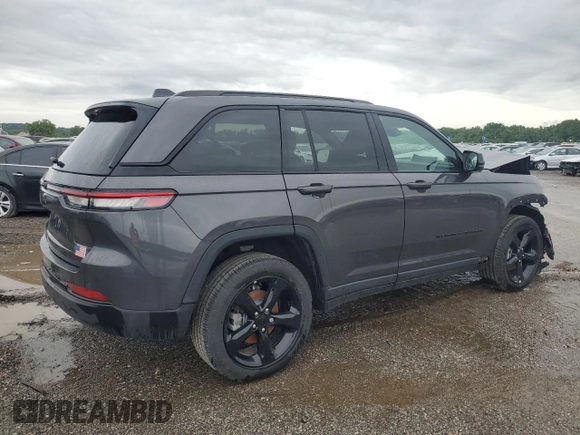 2024 Jeep Grand Cherokee Altitude with VIN 1C4RJHAG7RC257697, listed as a Copart auction lot 89375045 with 1,792 mi miles and Salvage title. Bid and sale history available at DreamBid. Image 3.