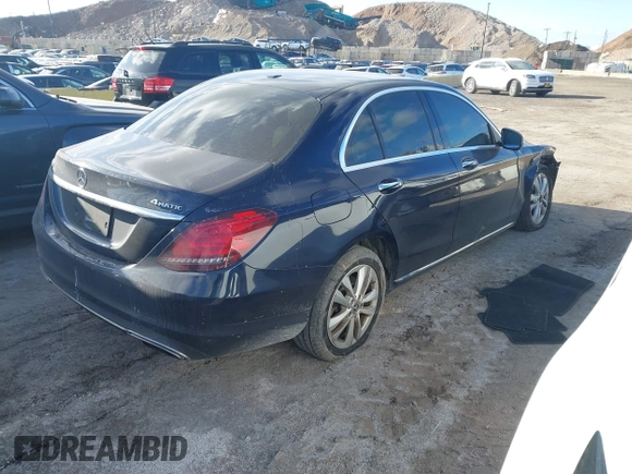 2019 Mercedes-Benz C 300 with VIN 55SWF8EB1KU319315, listed as a IAAI auction lot 41280828 with 81,845 mi miles and . Bid and sale history available at carsss.com. Image 4.
