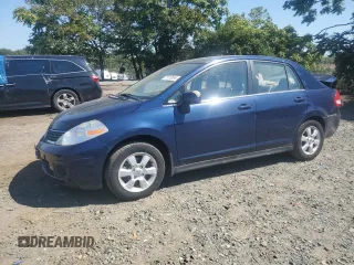 2007 Nissan Versa 1.8 SL with VIN 3N1BC11E27L432802, listed as a Copart auction lot 71018594 with 118,795 mi miles and Salvage Title. Bid and sale history available at carsss.com. Image 1.