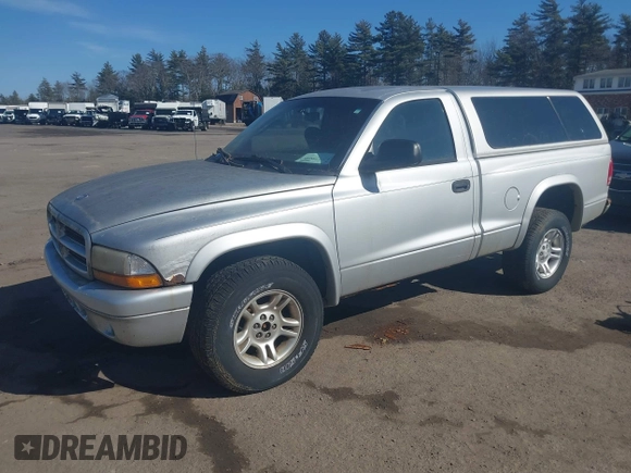 2001 Dodge Dakota with VIN 1B7GG26X31S159885, listed as a IAAI auction lot 41777960 with 91,393 mi miles and . Bid and sale history available at carsss.com. Image 2.