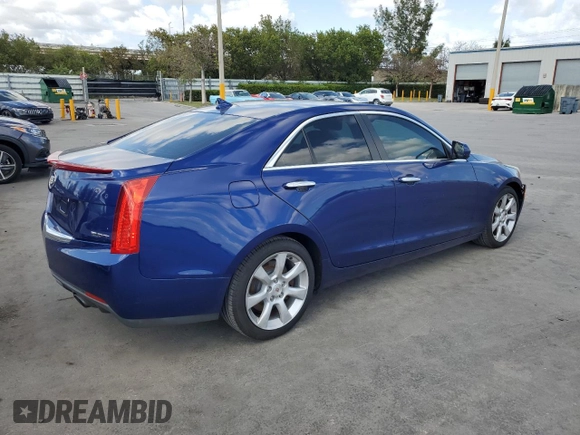 2014 Cadillac ATS Standard RWD with VIN 1G6AA5RX5E0101074, listed as a Copart auction lot 53684925 with 70,121 mi miles and Salvage title. Bid and sale history available at DreamBid. Image 3.