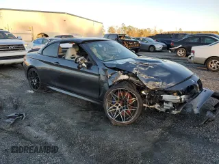 2018 BMW M4 with VIN WBS4Z9C50JEA24236, listed as a Copart auction lot 84741504 with Not provided miles and Salvage title. Bid and sale history available at DreamBid. Image 4.