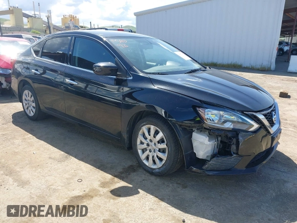 2019 Nissan Sentra S with VIN 3N1AB7AP9KY434058, listed as a IAAI auction lot 41957068 with 100,889 mi miles. Bid and sale history available at carsss.com. Image 1.
