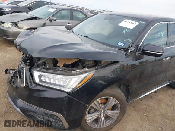 2020 Acura MDX with VIN 5J8YD3H32LL005034, listed as a IAAI auction lot 41697167 with 57,860 mi miles and . Bid and sale history available at DreamBid. Image 18.
