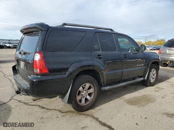 2007 Toyota 4Runner SR5 with VIN JTEBT14R178040366, listed as a Copart auction lot 77490024 with 185,773 mi miles and Salvage Title. Bid and sale history available at carsss.com. Image 3.