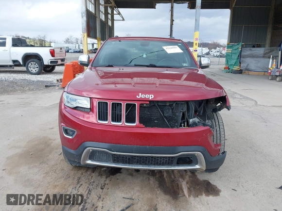2015 Jeep Grand Cherokee Limited with VIN 1C4RJFBG3FC159426, listed as a IAAI auction lot 41848001 with 135,311 mi miles. Bid and sale history available at carsss.com. Image 12.