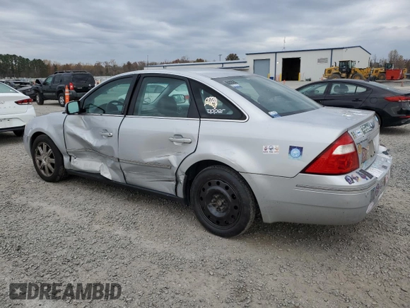 2005 Ford Five Hundred Limited with VIN 1FAHP251X5G121134, listed as a Copart auction lot 82464814 with 201,911 mi miles and Salvage Title. Bid and sale history available at carsss.com. Image 2.