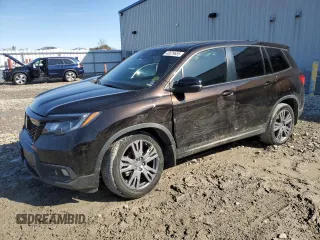 2020 Honda Passport EX-L z VIN 5FNYF8H57LB012250, wystawiony jako Copart lot #48579635 z przebiegiem 78 936 mil mil oraz Szkoda całkowita • Salvage title. Historia ofert i sprzedaży dostępna na DreamBid. Obrazek 1.