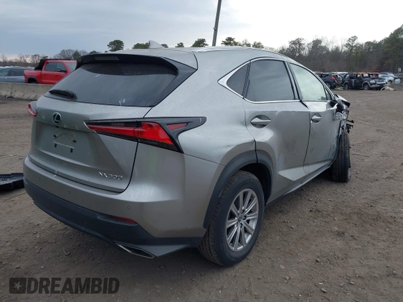 2021 Lexus NX with VIN JTJDARDZ4M2242647, listed as a IAAI auction lot 41693385 with 33,189 mi miles. Bid and sale history available at carsss.com. Image 4.