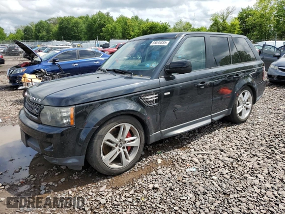 2013 Land Rover Range Rover Sport SC z VIN SALSH2E43DA787351, wystawiony jako Copart lot #58898885 z przebiegiem 174 585 mil mil oraz Szkoda całkowita • Salvage title. Historia ofert i sprzedaży dostępna na DreamBid. Obrazek 1.