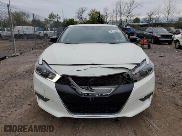 2017 Nissan Maxima SL with VIN 1N4AA6AP9HC425460, listed as a Copart auction lot 52168535 with 87,042 mi miles and Salvage title. Bid and sale history available at DreamBid. Image 5.