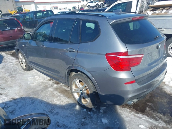 2013 BMW X3 xDrive35i with VIN 5UXWX7C53DL982308, listed as a IAAI auction lot 41641401 with 222,922 mi miles and . Bid and sale history available at DreamBid. Image 3.