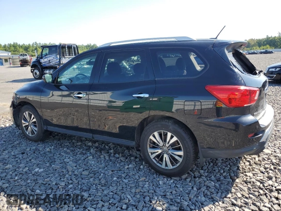 2018 Nissan Pathfinder Platinum with VIN 5N1DR2MM2JC677627, listed as a Copart auction lot 69255764 with 49,562 mi miles and Salvage title. Bid and sale history available at DreamBid. Image 2.