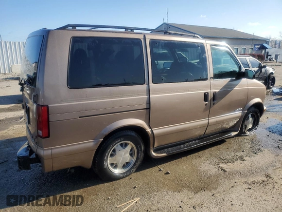 2002 Chevrolet Astro with VIN 1GNDM19X82B141148, listed as a Copart auction lot 83783494 with 210,345 mi miles and Non Repairable. Bid and sale history available at carsss.com. Image 3.
