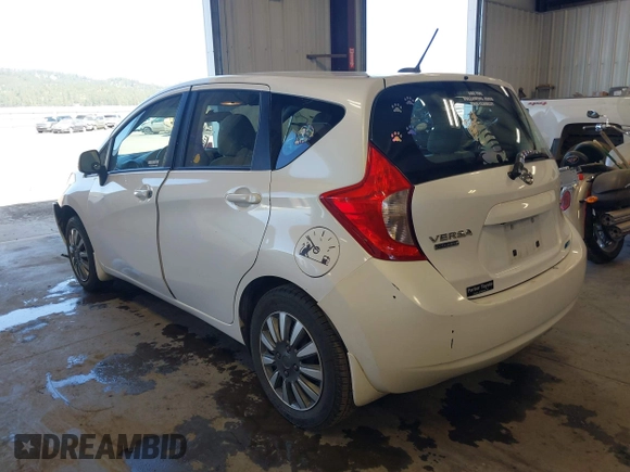 2014 Nissan Note S with VIN 3N1CE2CPXEL435169, listed as a IAAI auction lot 42124608 with 125,555 mi miles and . Bid and sale history available at DreamBid. Image 3.