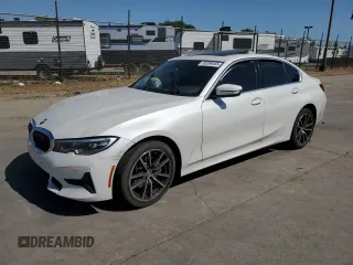 2020 BMW 3 Series 330i with VIN 3MW5R1J02L8B34306, listed as a Copart auction lot 55358465 with Not provided miles and Salvage title. Bid and sale history available at DreamBid. Image 1.