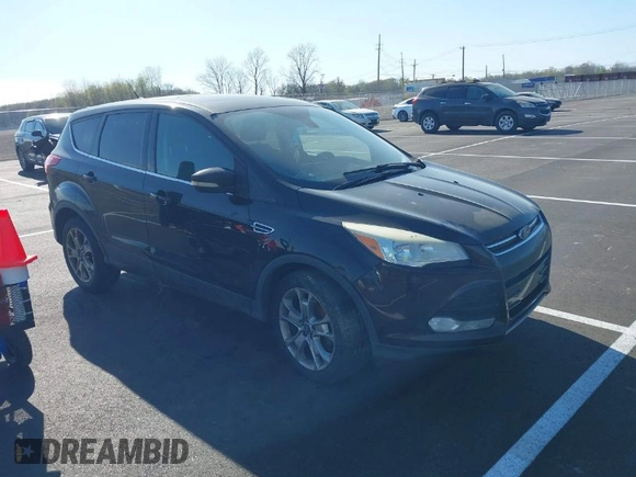 2013 Ford Escape SEL with VIN 1FMCU9H95DUA46183, listed as a IAAI auction lot 41903684 with 243,026 mi miles. Bid and sale history available at carsss.com. Image 1.