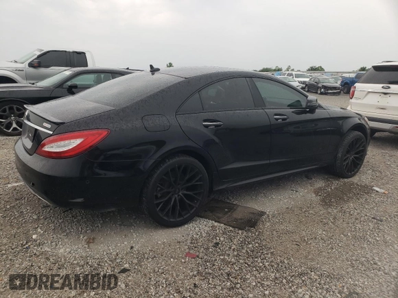 2016 Mercedes-Benz CLS 550 with VIN WDDLJ7DB3GA179515, listed as a Copart auction lot 60130015 with 123,147 mi miles and Salvage title. Bid and sale history available at DreamBid. Image 3.