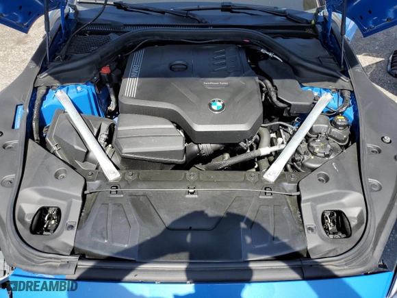 2019 BMW Z4 sDrive30i with VIN WBAHF3C58KWW46216, listed as a Copart auction lot 53356464 with 0 mi miles. Bid and sale history available at carsss.com. Image 12.