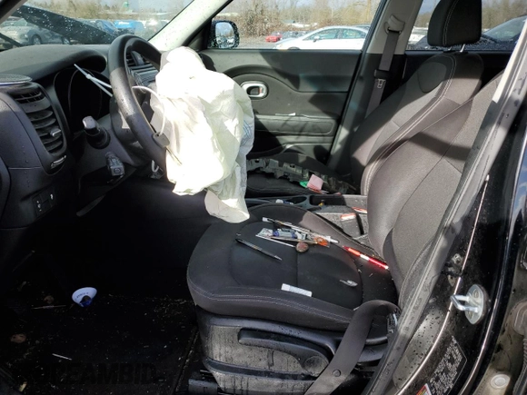 2017 Kia Soul with VIN KNDJN2A2XH7422443, listed as a Copart auction lot 44180945 with 0 mi miles and Salvage Title. Bid and sale history available at carsss.com. Image 7.