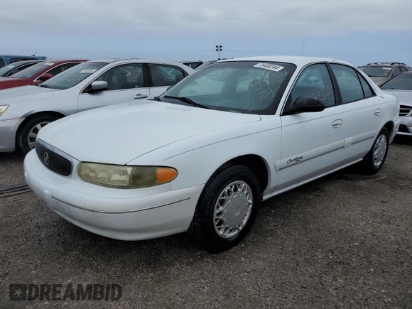 1999 Buick Century Custom with VIN 2G4WS52MXX1552780, listed as a Copart auction lot 75430244 with 72,075 mi miles and Non Repairable. Bid and sale history available at carsss.com. Image 1.