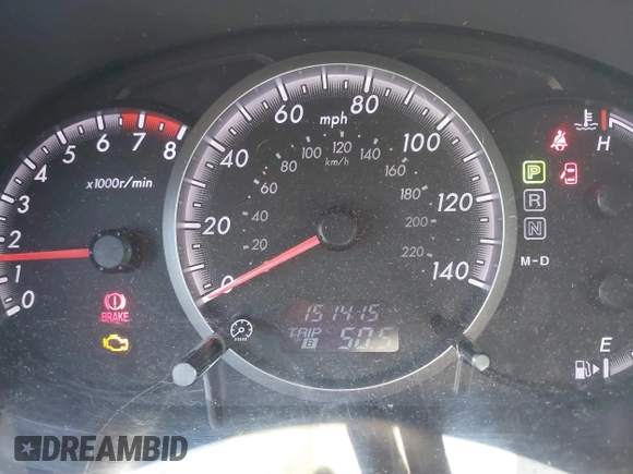 2008 Mazda 5 Grand Touring z VIN JM1CR29L680307325, wystawiony jako IAAI lot #42267347 z przebiegiem 151 415 mil mil oraz . Historia ofert i sprzedaży dostępna na DreamBid. Obrazek 7.