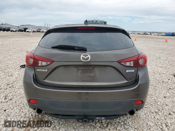 2015 Mazda 3 i Grand Touring with VIN JM1BM1M79F1226521, listed as a Copart auction lot 60328335 with 104,079 mi miles and Salvage title. Bid and sale history available at DreamBid. Image 6.