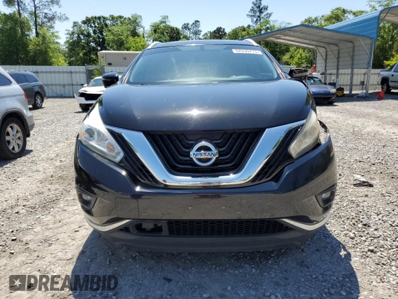 2016 Nissan Murano SL with VIN 5N1AZ2MH5GN150152, listed as a Copart auction lot 52939715 with 136,043 mi miles and Salvage title. Bid and sale history available at DreamBid. Image 5.