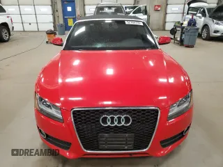 2010 Audi A5 Premium Plus with VIN WAULFAFH6AN011455, listed as a Copart auction lot 52769735 with 89,584 mi miles and Salvage Title. Bid and sale history available at carsss.com. Image 5.