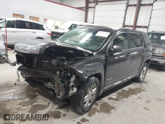 2013 GMC Terrain SLE with VIN 2GKALMEK6D6135353, listed as a IAAI auction lot 41576858 with Not Provided miles. Bid and sale history available at carsss.com. Image 2.