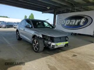 2024 Audi Q5 S line Premium Plus with VIN WA1EAAFY6R2003275, listed as a Copart auction lot 57482135 with 13,350 mi miles and Salvage title. Bid and sale history available at DreamBid. Image 14.