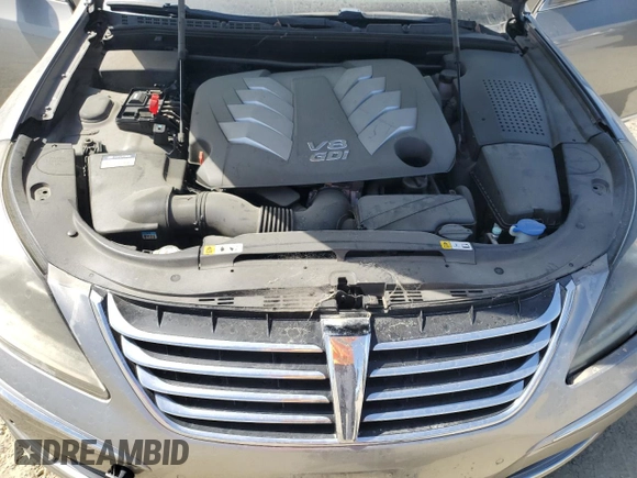 2013 Hyundai Equus Signature with VIN KMHGH4JH8DU063666, listed as a Copart auction lot 63621585 with Not provided miles and Clean title. Bid and sale history available at DreamBid. Image 11.