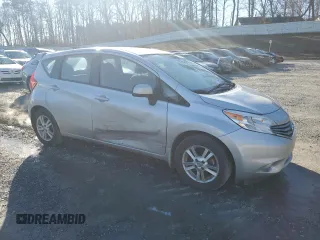 2014 Nissan Note S with VIN 3N1CE2CPXEL400146, listed as a Copart auction lot 88139035 with 138,227 mi miles and Salvage Title. Bid and sale history available at DreamBid. Image 4.