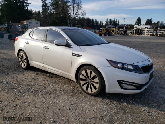 2011 Kia Optima EX with VIN KNAGN4A75B5109110, listed as a Copart auction lot 48227965 with 164,713 mi miles and Clean Title. Bid and sale history available at carsss.com. Image 4.