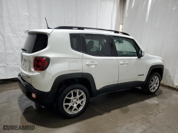 2021 Jeep Renegade Latitude with VIN ZACNJDB19MPM28761, listed as a Copart auction lot 51477685 with 73,555 mi miles and Clean Title. Bid and sale history available at carsss.com. Image 3.