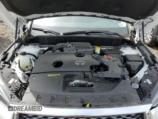 2024 Infiniti QX50 Luxe with VIN 3PCAJ5BB7RF115190, listed as a Copart auction lot 58425035 with 10,637 mi miles and Salvage title. Bid and sale history available at DreamBid. Image 12.