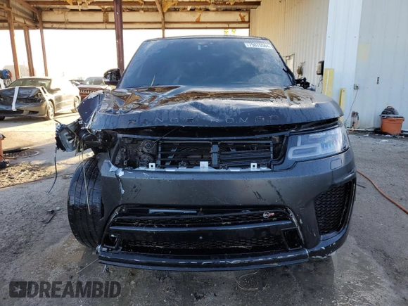 2021 Land Rover Range Rover Sport SVR with VIN SALWZ2RE8MA789212, listed as a Copart auction lot 75075584 with 42,192 mi miles and Salvage Title. Bid and sale history available at DreamBid. Image 5.