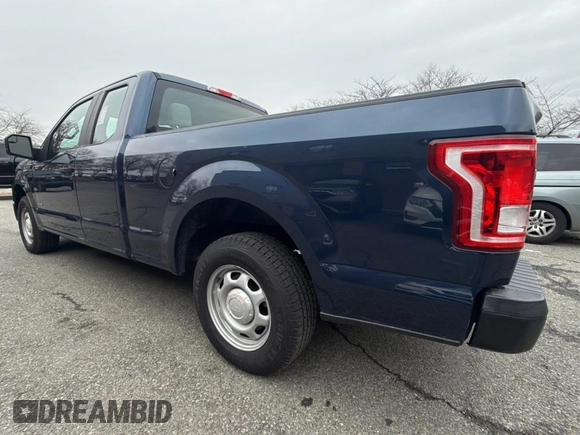 2017 Ford F-150 XL with VIN 1FTEX1CP9HKE38774, listed as a Copart auction lot 44837295 with 135,609 mi miles and Clean Title. Bid and sale history available at carsss.com. Image 3.