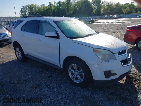 2013 Chevrolet Equinox LT with VIN 2GNALDEK1D6121587, listed as a IAAI auction lot 41985873 with 100,356 mi miles. Bid and sale history available at carsss.com. Image 1.