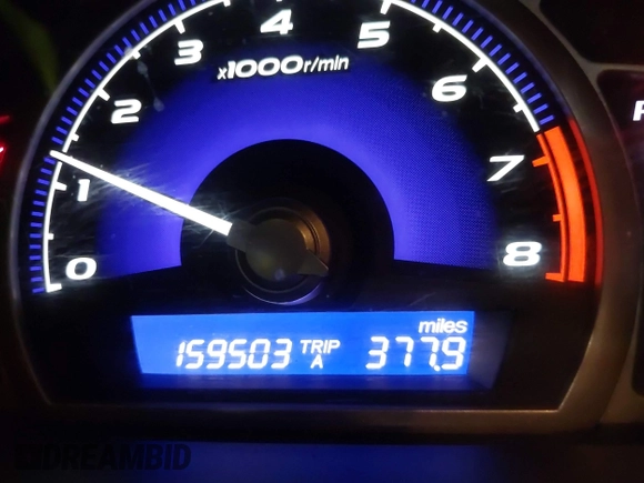 2008 Honda Civic LX with VIN 1HGFA16568L025495, listed as a IAAI auction lot 41967176 with 159,503 mi miles and . Bid and sale history available at DreamBid. Image 15.