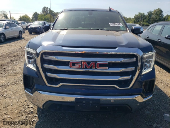 2021 GMC Sierra 1500 SLE with VIN 1GTR9BEK1MZ193022, listed as a Copart auction lot 69951164 with 75,839 mi miles and Salvage Title. Bid and sale history available at carsss.com. Image 5.