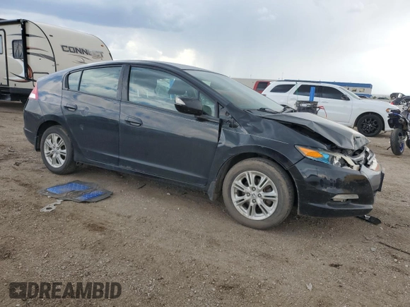 2010 Honda Insight EX z VIN JHMZE2H74AS043248, wystawiony jako Copart lot #58588725 z przebiegiem 189 189 mil mil oraz Szkoda całkowita • Salvage title. Historia ofert i sprzedaży dostępna na DreamBid. Obrazek 4.