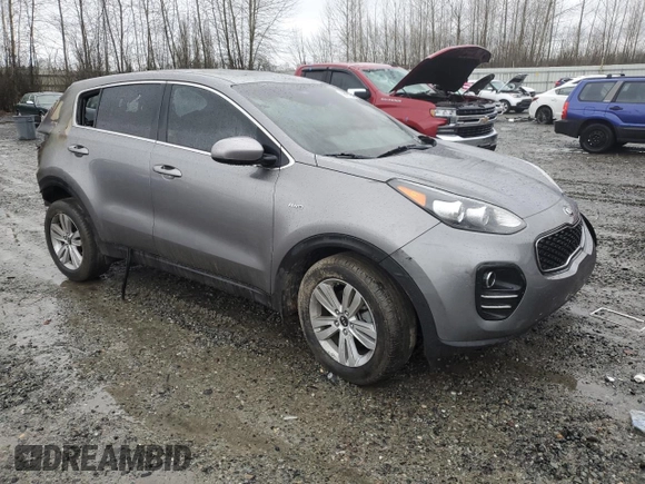 2017 Kia Sportage LX with VIN KNDPMCAC7H7289233, listed as a Copart auction lot 86997924 with Not Provided miles and Salvage Title. Bid and sale history available at DreamBid. Image 4.