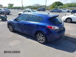2012 Mazda 3 i Grand Touring with VIN JM1BL1M70C1535941, listed as a IAAI auction lot 42121017 with 101,989 mi miles and . Bid and sale history available at DreamBid. Image 3.