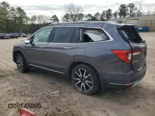 2020 Honda Pilot Touring 8-Passenger with VIN 5FNYF5H91LB004386, listed as a Copart auction lot 85913984 with 54,692 mi miles and Salvage Title. Bid and sale history available at DreamBid. Image 2.